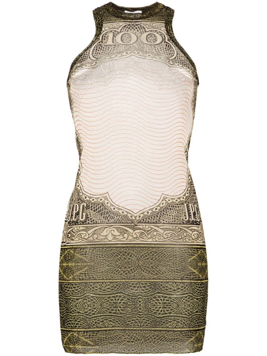 Jean Paul Gaultier платье The Short Green Cartouche, зеленый
Jean Paul Gaultier платье The Short Green Cartouche, зеленый