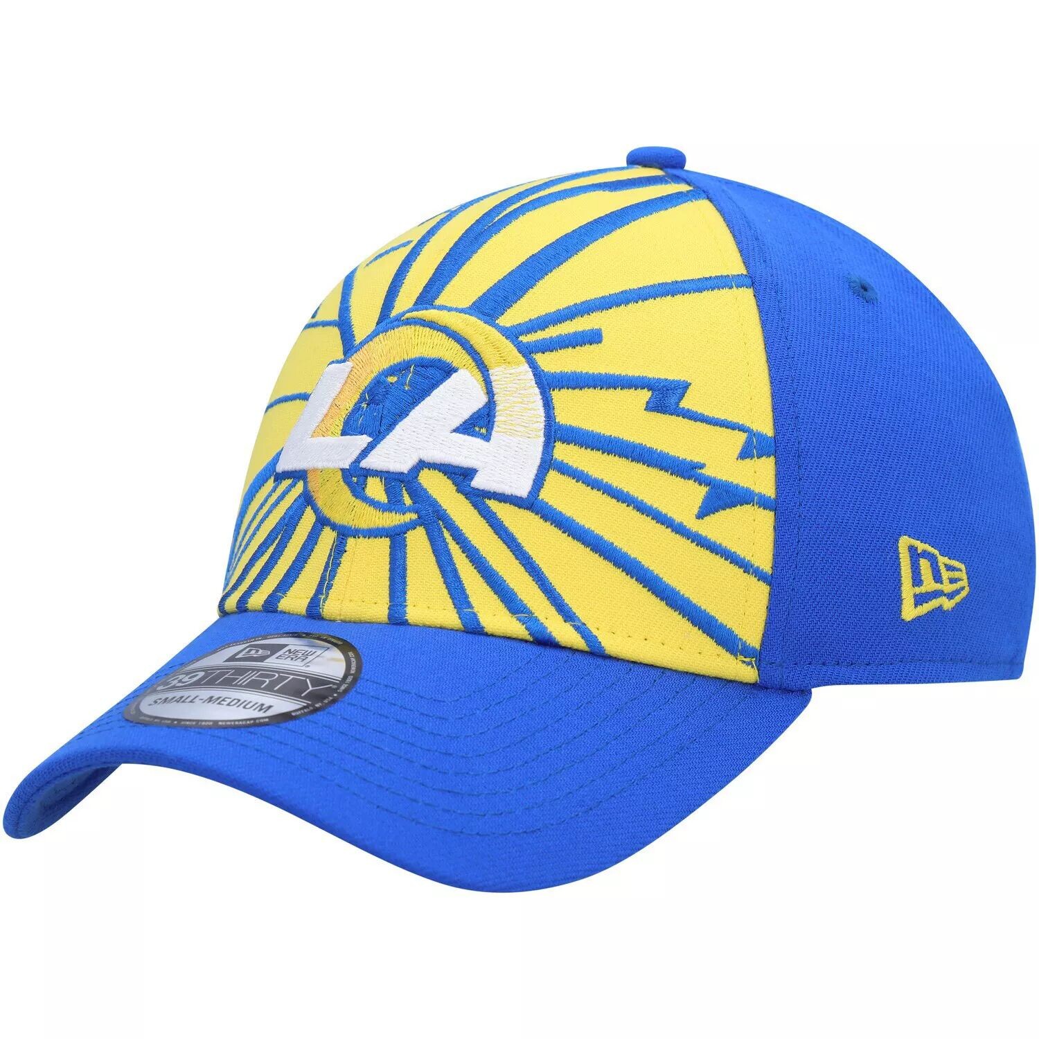 Мужская гибкая кепка New Era Gold/Royal Los Angeles Rams Shattered 39THIRTY
Мужская гибкая кепка New Era Gold/Royal Los Angeles Rams Shattered 39THIRTY