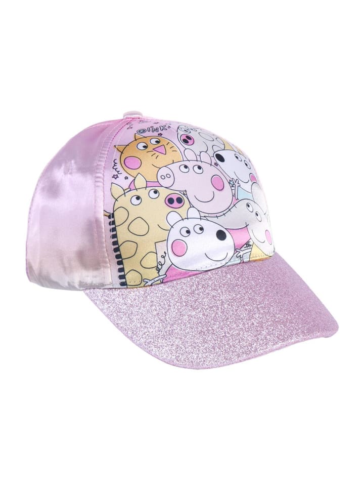 Бейсболка Peppa Pig, розовый
Бейсболка Peppa Pig, розовый