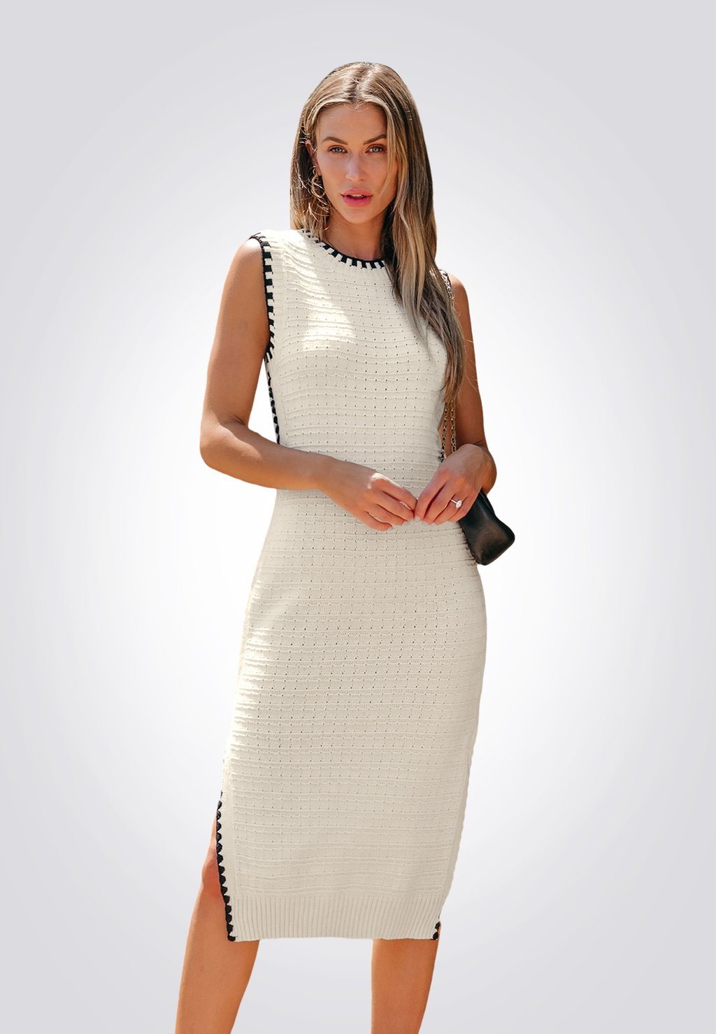 Вязаное платье CONTRAST TRIM BODYCON MIDI Cupshe, бежевый
Вязаное платье CONTRAST TRIM BODYCON MIDI Cupshe, бежевый