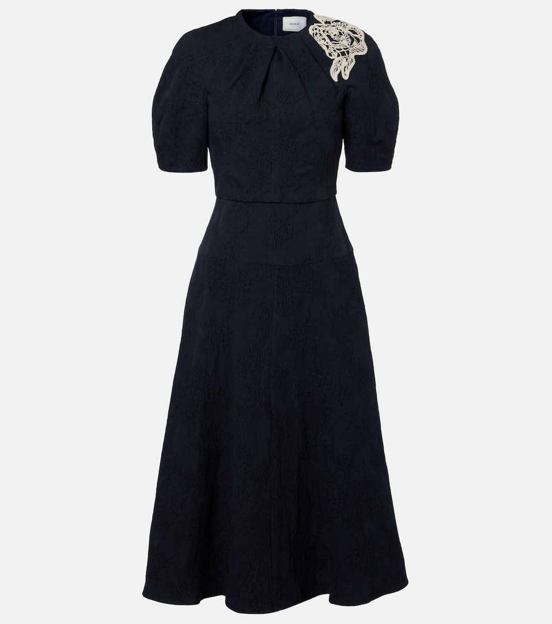 Платье миди из жаккарда с цветочным принтом из смесового хлопка Erdem, Midnight Blue
Платье миди из жаккарда с цветочным принтом из смесового хлопка Erdem, Midnight Blue