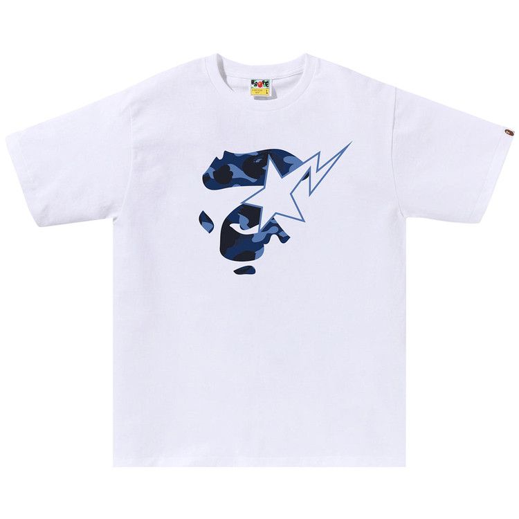 Футболка BAPE Color Camo Ape Face BAPE Sta Tee 'White/Navy'
Футболка BAPE Color Camo Ape Face BAPE Sta Tee 'White/Navy'