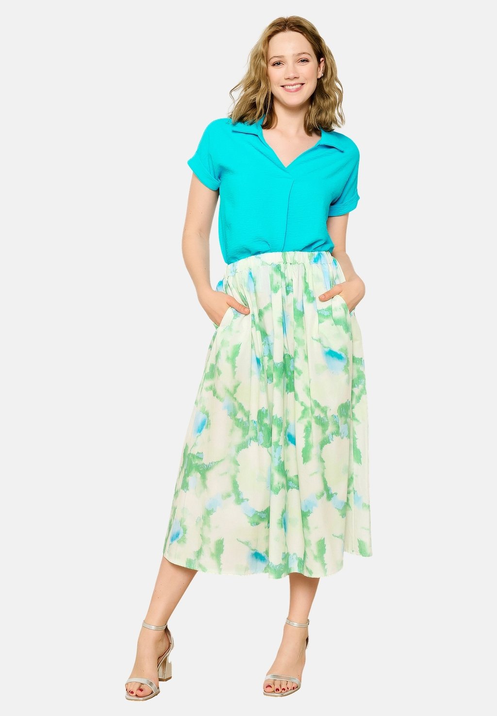 Юбка А-силуэта LolaLiza, зеленый
Юбка А-силуэта LolaLiza, зеленый