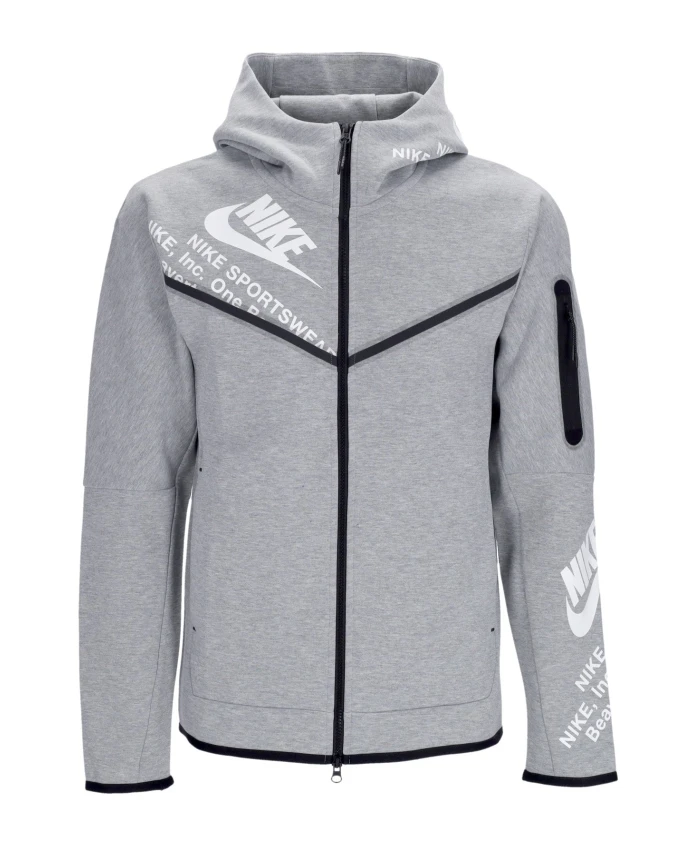 Толстовка на молнии из флиса Tech серого меланжевого цвета Nike, серый
Толстовка на молнии из флиса Tech серого меланжевого цвета Nike, серый