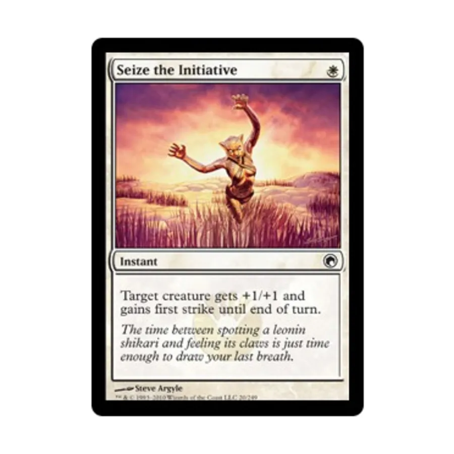 CCG Перехватить инициативу (С), MTG - Scars of Mirrodin
CCG Перехватить инициативу (С), MTG - Scars of Mirrodin