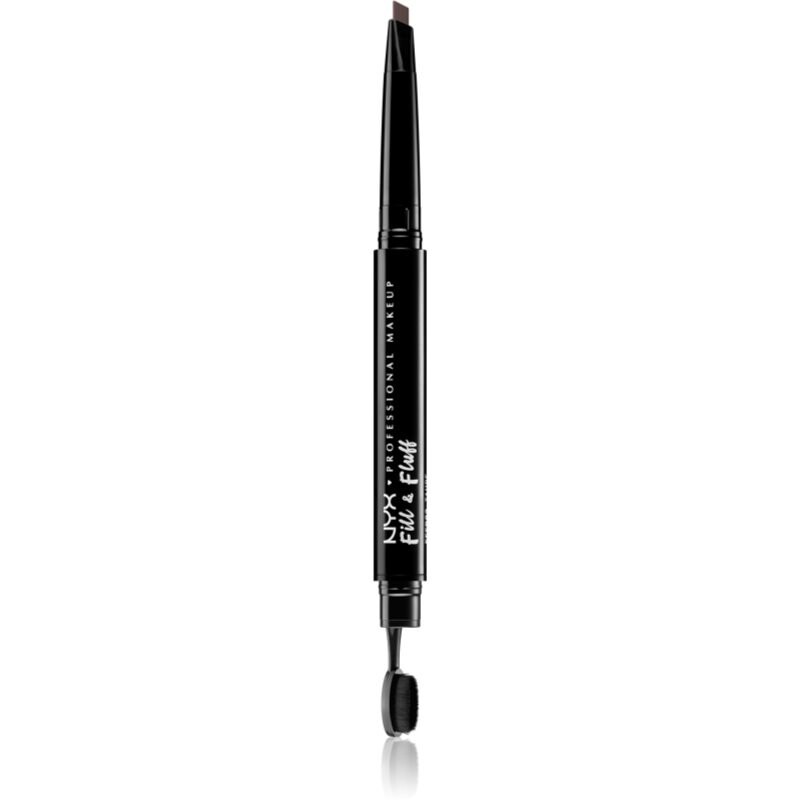 Автоматический карандаш для бровей NYX Professional Makeup Fill & Fluff оттенок 05 — Ash Brown
Автоматический карандаш для бровей NYX Professional Makeup Fill & Fluff оттенок 05 — Ash Brown