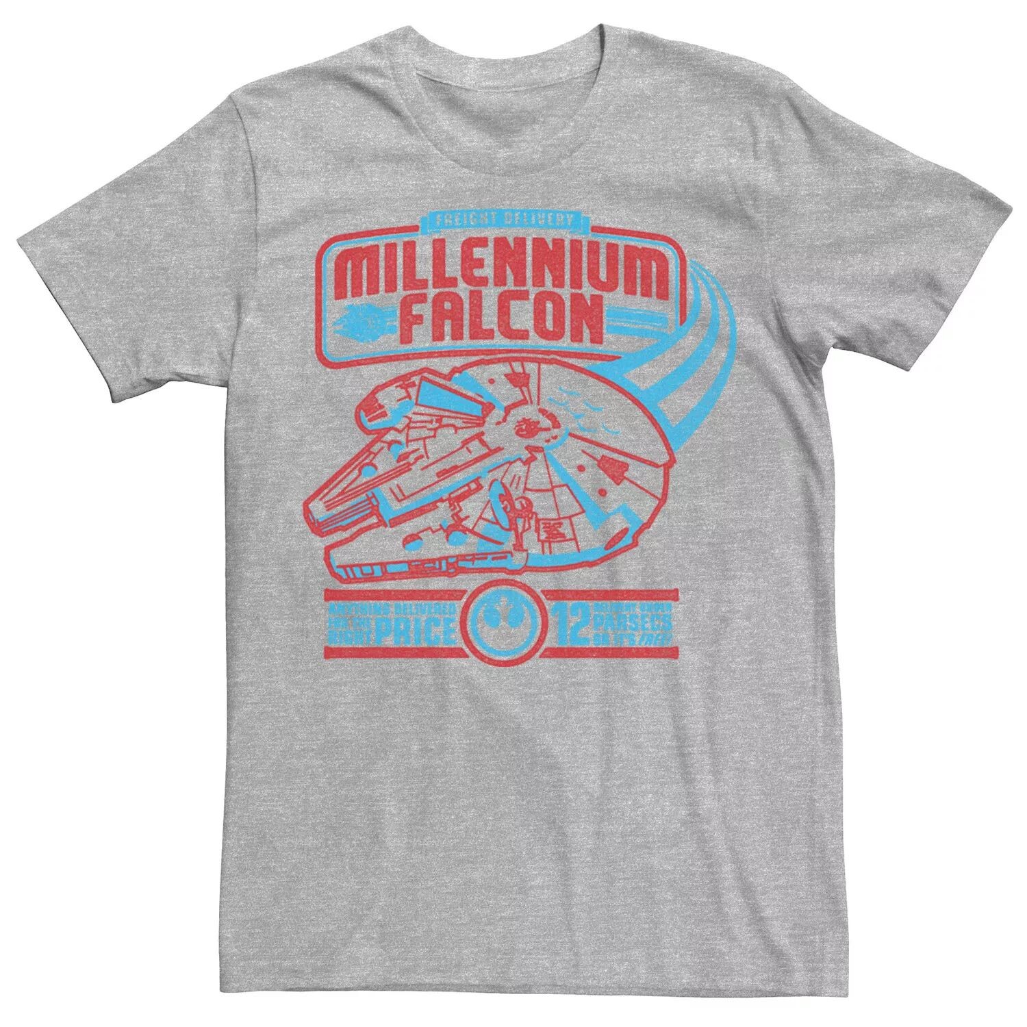 Мужская футболка с плакатом и графикой доставки грузов Millennium Falcon Star Wars
Мужская футболка с плакатом и графикой доставки грузов Millennium Falcon Star Wars