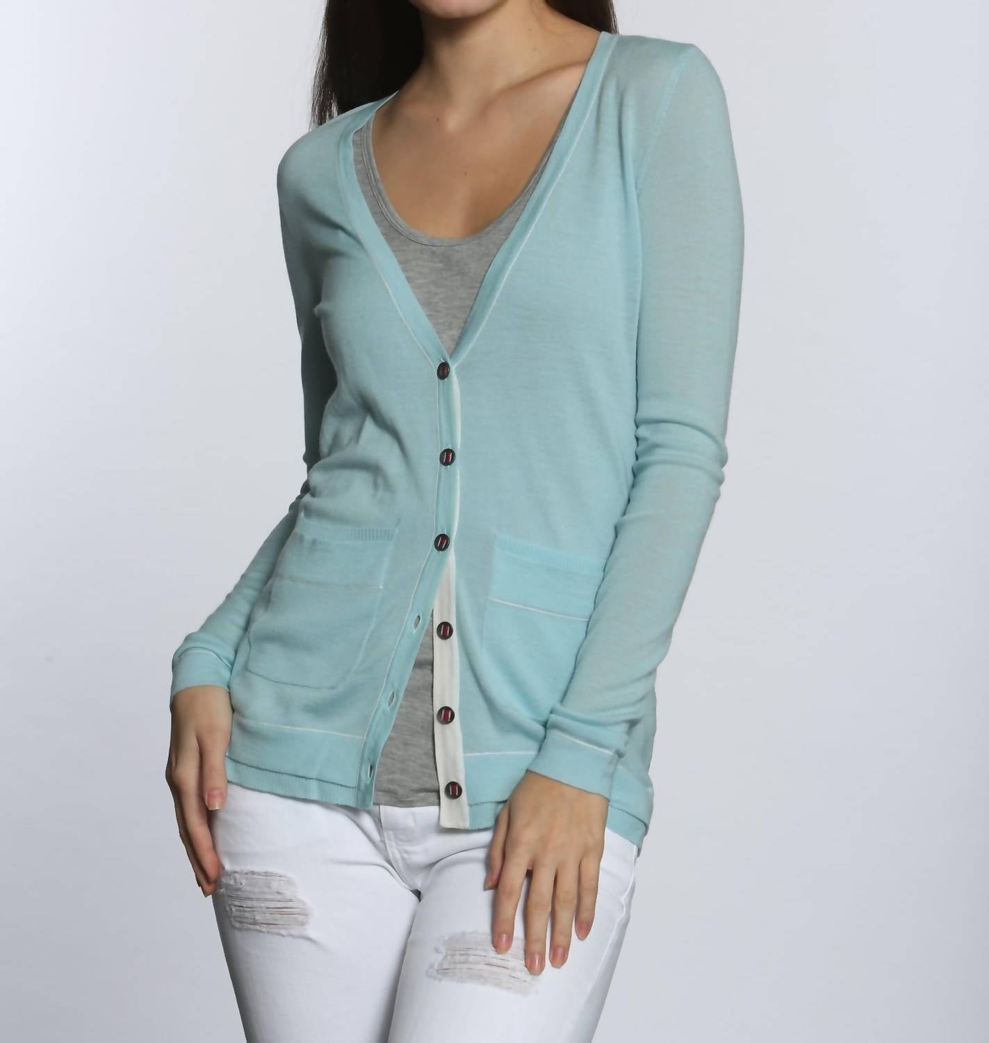 Женский двойной кардиган с рубчиком в цвете мяты LABEL+thread, мятный
Женский двойной кардиган с рубчиком в цвете мяты LABEL+thread, мятный