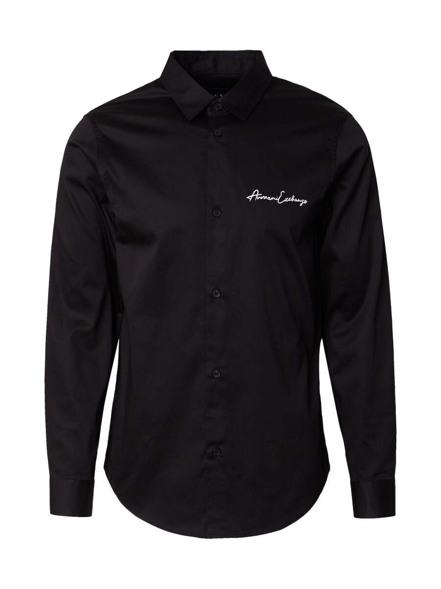 Рубашка обычного кроя на пуговицах ARMANI EXCHANGE, черный
Рубашка обычного кроя на пуговицах ARMANI EXCHANGE, черный