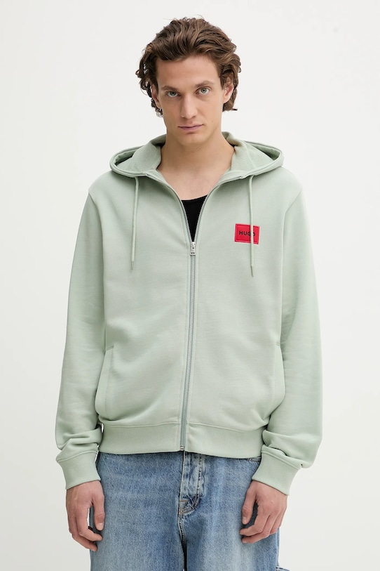 Хлопковая толстовка Hugo, зеленый
Хлопковая толстовка Hugo, зеленый