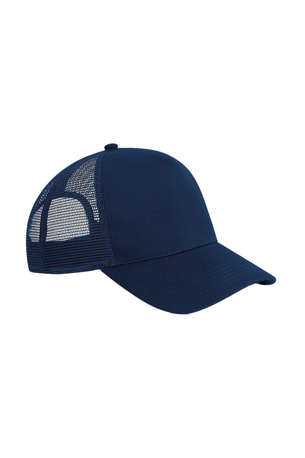 Кепка Snapback Trucker из Microknit Beechfield, темно-синий 
Кепка Snapback Trucker из Microknit Beechfield, темно-синий