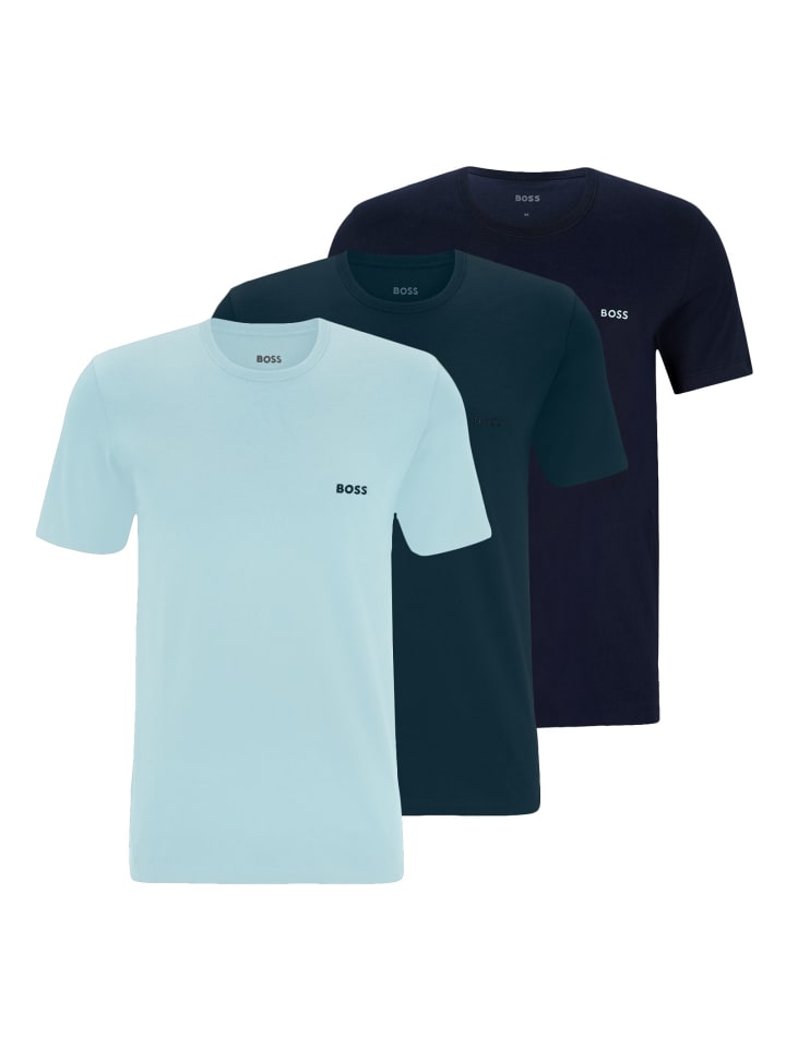 Набор из 3 футболок с круглым вырезом синего цвета, Синий, Набор из 3 футболок с круглым вырезом синего цвета
Набор из 3 футболок с круглым вырезом синего цвета, Синий, Набор из 3 футболок с круглым вырезом синего цвета