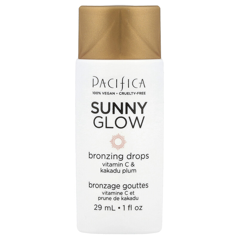 Pacifica, Sunny Glow, бронзирующие капли, 29 мл (1 жидк. Унция)
Pacifica, Sunny Glow, бронзирующие капли, 29 мл (1 жидк. Унция)