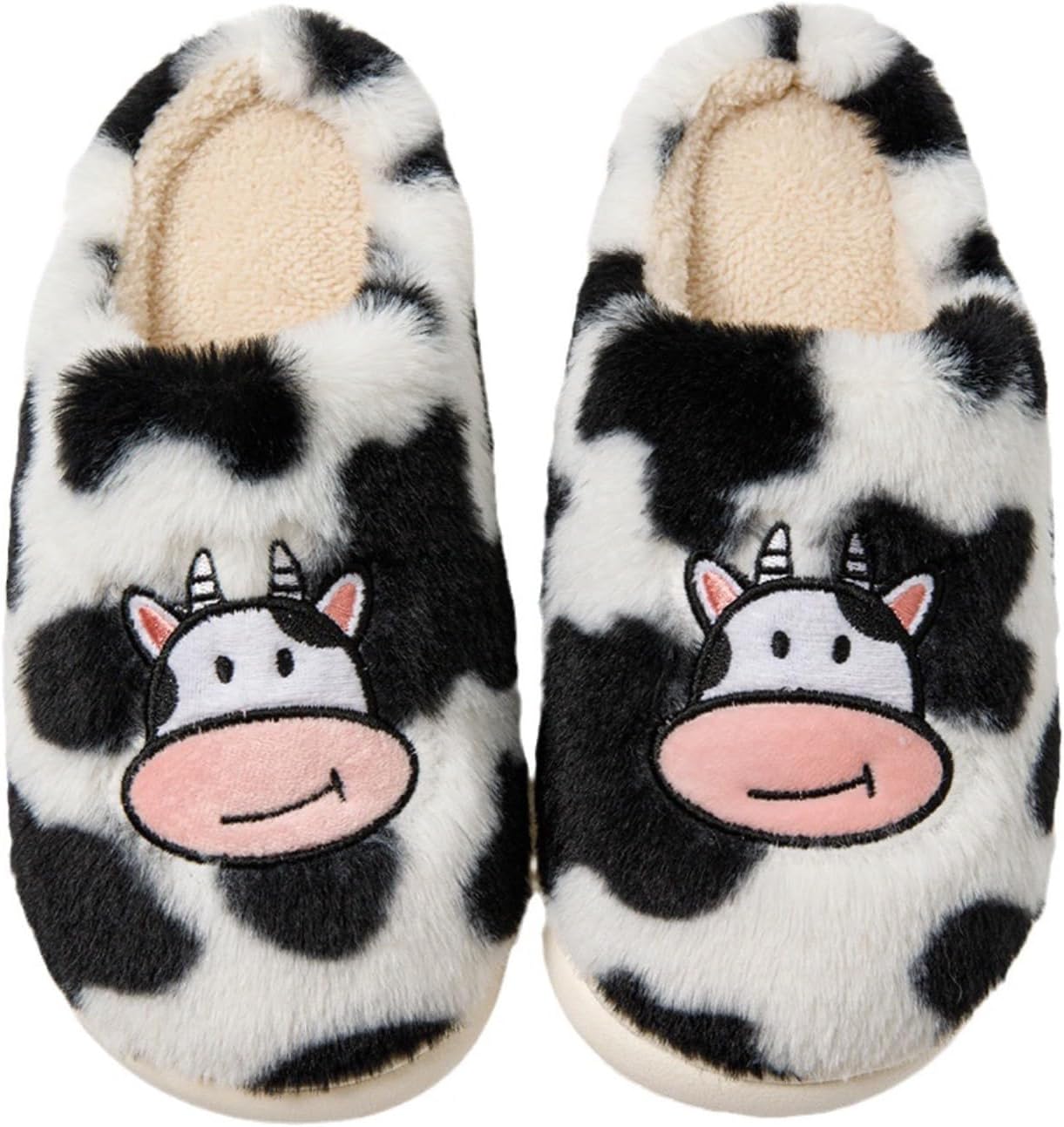 Тапочки UNMULFC в виде коровы, пушистые тапочки, мягкие тапочки для женщин и мужчин, плюшевые мультяшные милые домашние тапочки для спальни, теплые платформенные сандалии, кавайные шлепанцы, флип-флопы для дома, противоскользящие, Cow
Тапочки UNMULFC в виде коровы, пушистые тапочки, мягкие тапочки для женщин и мужчин, плюшевые мультяшные милые домашние тапочки для спальни, теплые платформенные сандалии, кавайные шлепанцы, флип-флопы для дома, противоскользящие, Cow