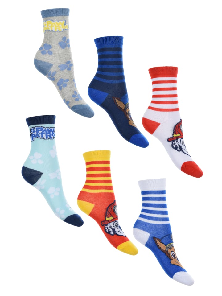 Носки Paw Patrol, разноцветный
Носки Paw Patrol, разноцветный