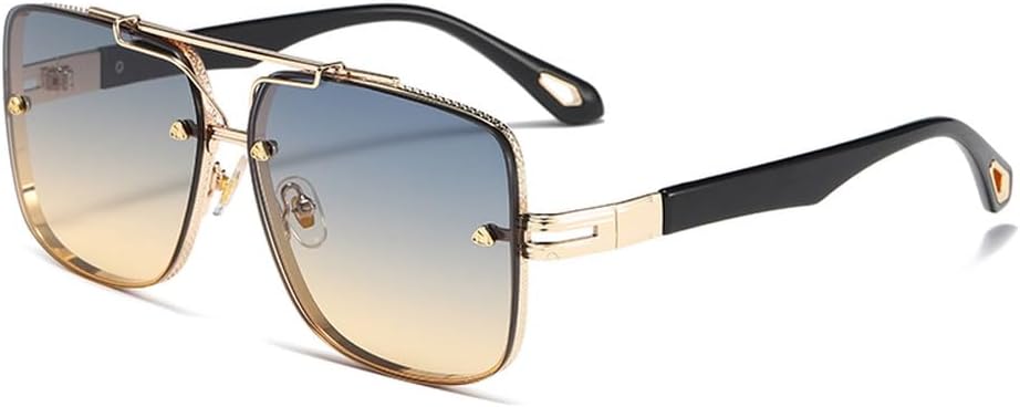 Винтажные солнцезащитные очки для женщин, модный тренд, солнцезащитные очки для мужчин, очки для вождения, женские очки с защитой от УФ-излучения UV400 HVTVTLA, Gold Yellow
Винтажные солнцезащитные очки для женщин, модный тренд, солнцезащитные очки для мужчин, очки для вождения, женские очки с защитой от УФ-излучения UV400 HVTVTLA, Gold Yellow