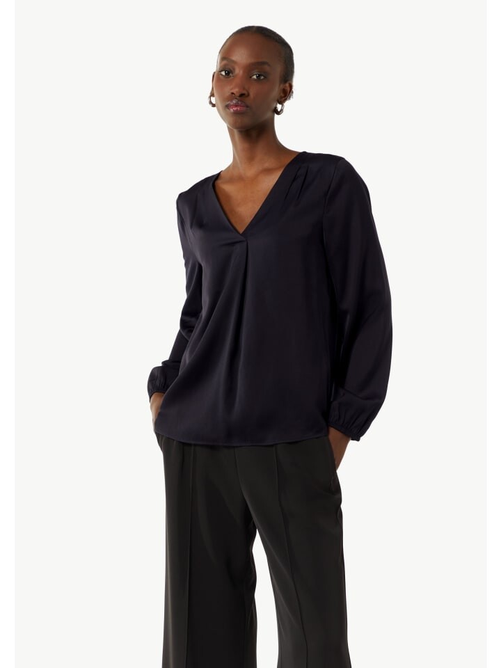 Блуза comma Bluse langarm, синий
Блуза comma Bluse langarm, синий