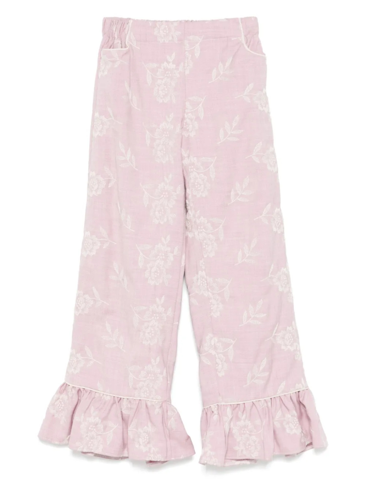 Вышитые брюки La Stupenderia, розовый
Вышитые брюки La Stupenderia, розовый