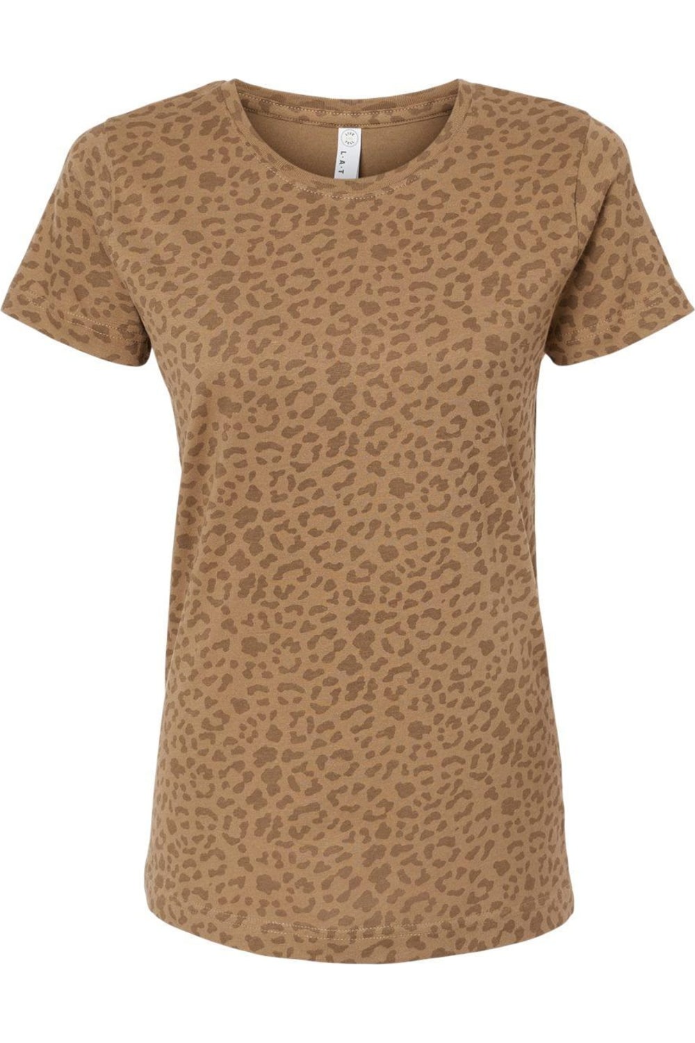 Женская футболка LAT Fine Jersey, коричневый/леопардовый принт
Женская футболка LAT Fine Jersey, коричневый/леопардовый принт