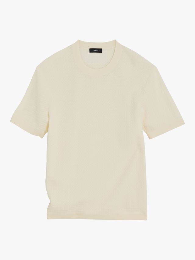 Футболка Damian Cotton Regular Fit с короткими рукавами Theory, Eggshell - 104
Футболка Damian Cotton Regular Fit с короткими рукавами Theory, Eggshell - 104