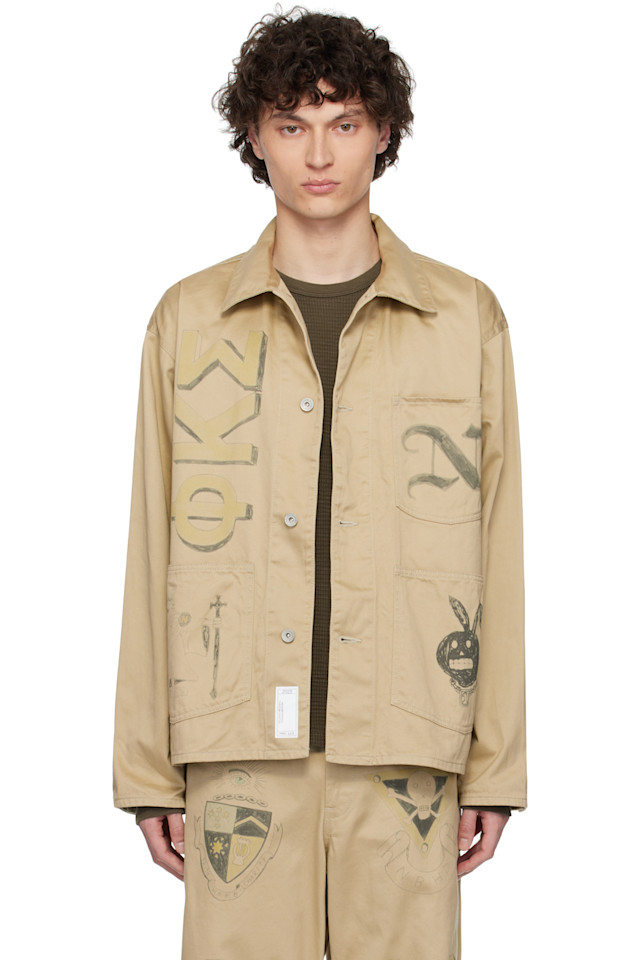 Мемориальный комбинезон-куртка Neighborhood, бежевый
Мемориальный комбинезон-куртка Neighborhood, бежевый