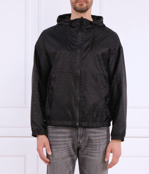 Куртка мужская Emporio Armani двусторонняя с капюшоном, черный
Куртка мужская Emporio Armani двусторонняя с капюшоном, черный