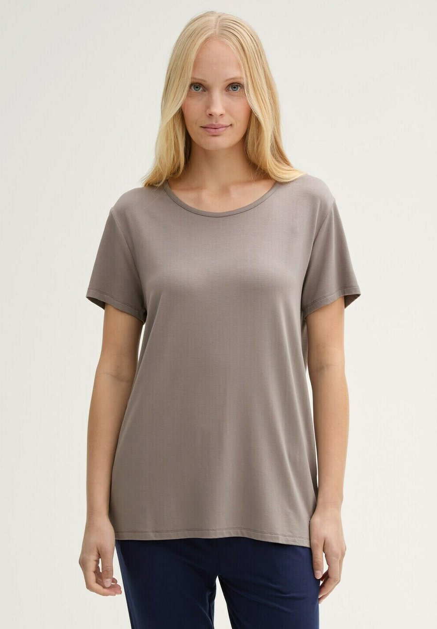Пижамный топ TOM TAILOR KURZARM, Grey Medium Solid/Mottled Grey
Пижамный топ TOM TAILOR KURZARM, Grey Medium Solid/Mottled Grey