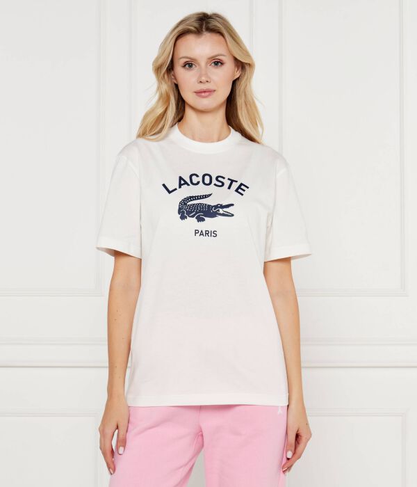 Футболки Classic fit Lacoste, экрю 
Футболки Classic fit Lacoste, экрю