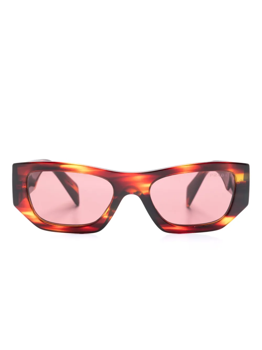 Солнцезащитные очки в прямоугольной оправе Prada Eyewear, коричневый
Солнцезащитные очки в прямоугольной оправе Prada Eyewear, коричневый