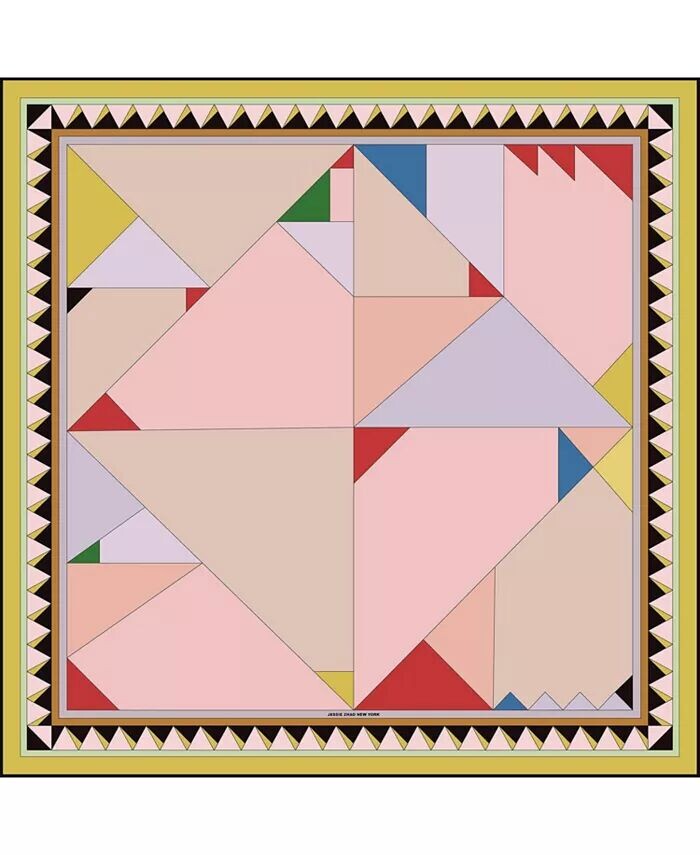 Двойной шелковый шарф с сочетанием цветов Jessie Zhao New York, розовый
Двойной шелковый шарф с сочетанием цветов Jessie Zhao New York, розовый