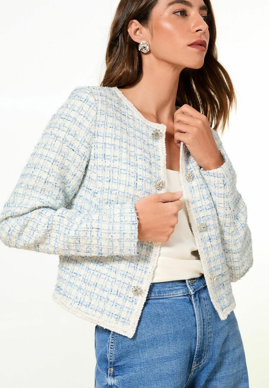 Блейзер CROPPED Lipsy, синий
Блейзер CROPPED Lipsy, синий