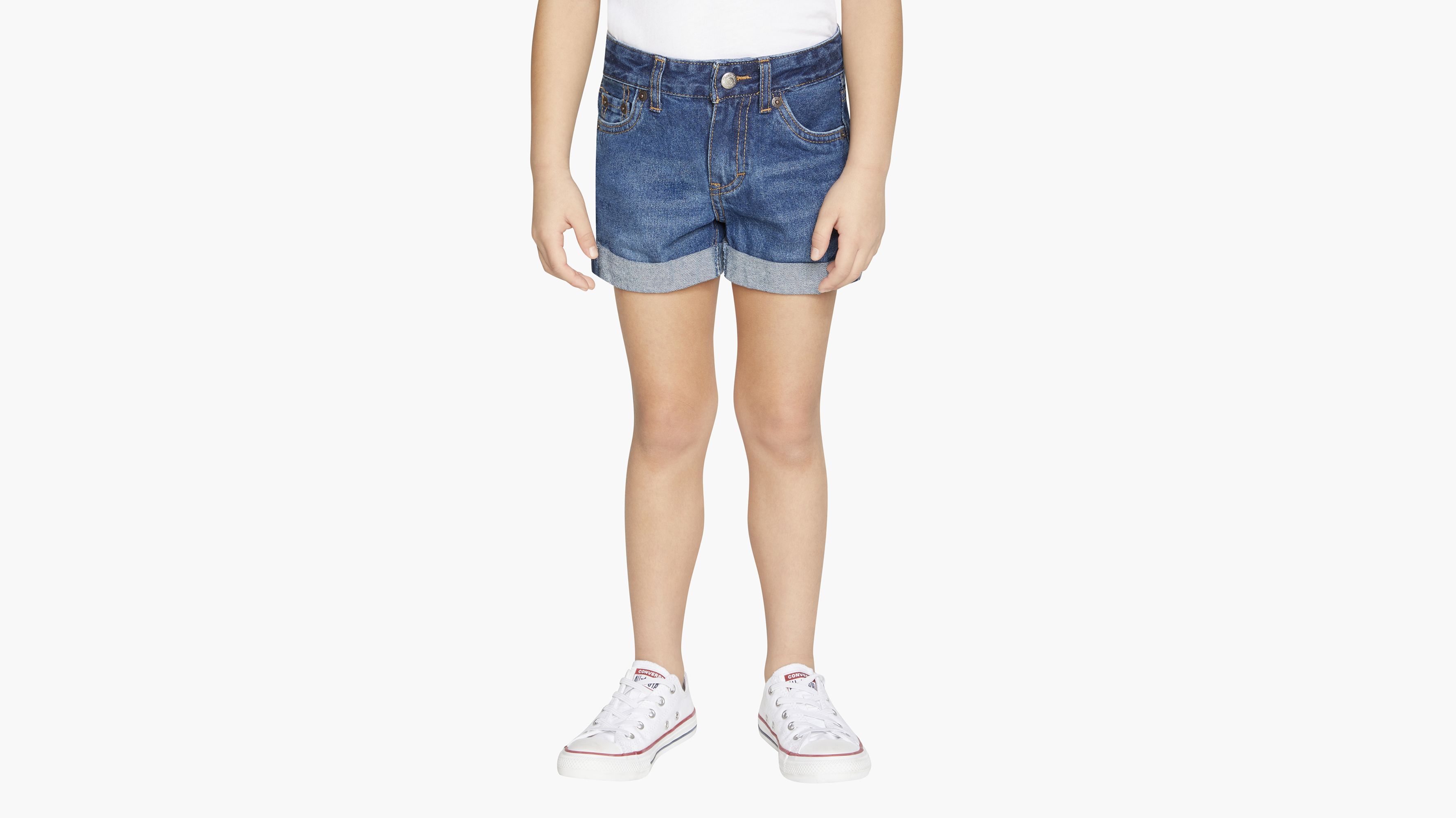 Шорты для девочек-подружек Маленькие девочки 4-6X Levi's, цвет Evie - Medium Wash
Шорты для девочек-подружек Маленькие девочки 4-6X Levi's, цвет Evie - Medium Wash