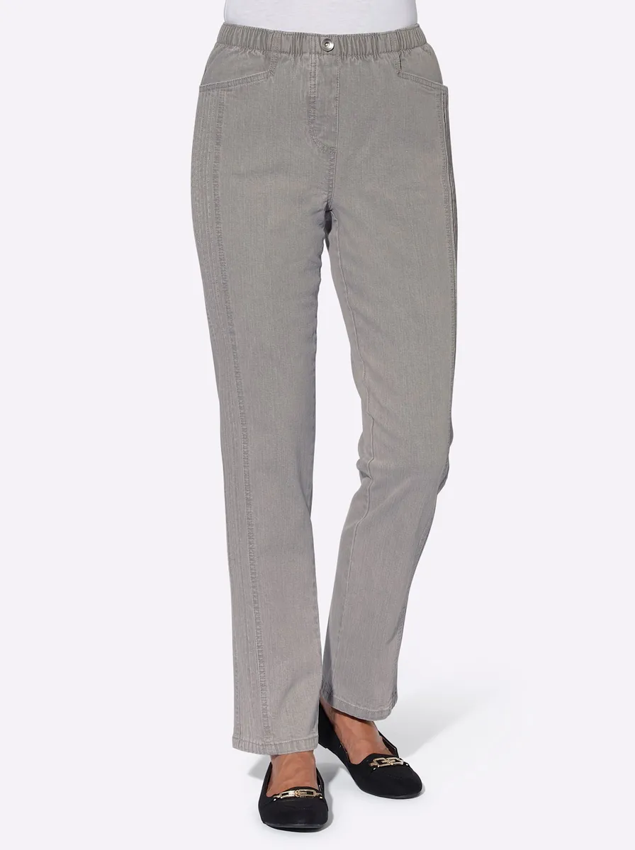 Удобные джинсы в стиле casual (1 шт.) Casual Looks, серый
Удобные джинсы в стиле casual (1 шт.) Casual Looks, серый