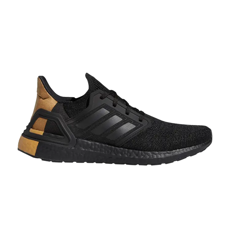 Кроссовки adidas UltraBoost 20 'Black Gold Metallic', черный
Кроссовки adidas UltraBoost 20 'Black Gold Metallic', черный