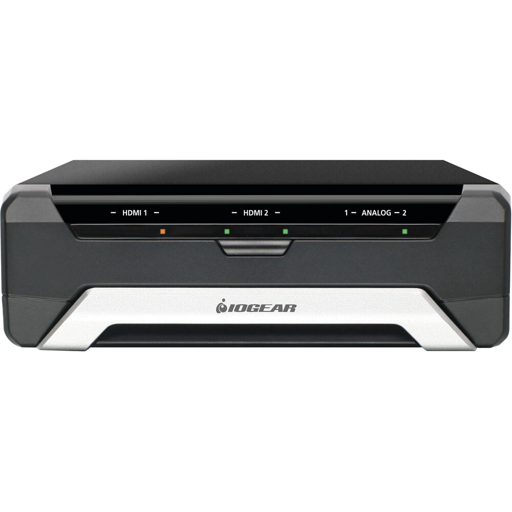 Двойной адаптер видеозахвата IOGEAR UpStream Pro
Двойной адаптер видеозахвата IOGEAR UpStream Pro