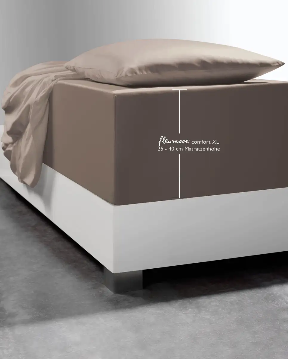 Простыня флересс "Comfort XL", трикотаж Мако, для матрасов высотой до 40 см, простыня плоская, простыня на подгонке Fleuresse 180-200х200-220 см, 1 шт., серо-коричневый
Простыня флересс "Comfort XL", трикотаж Мако, для матрасов высотой до 40 см, простыня плоская, простыня на подгонке Fleuresse 180-200х200-220 см, 1 шт., серо-коричневый