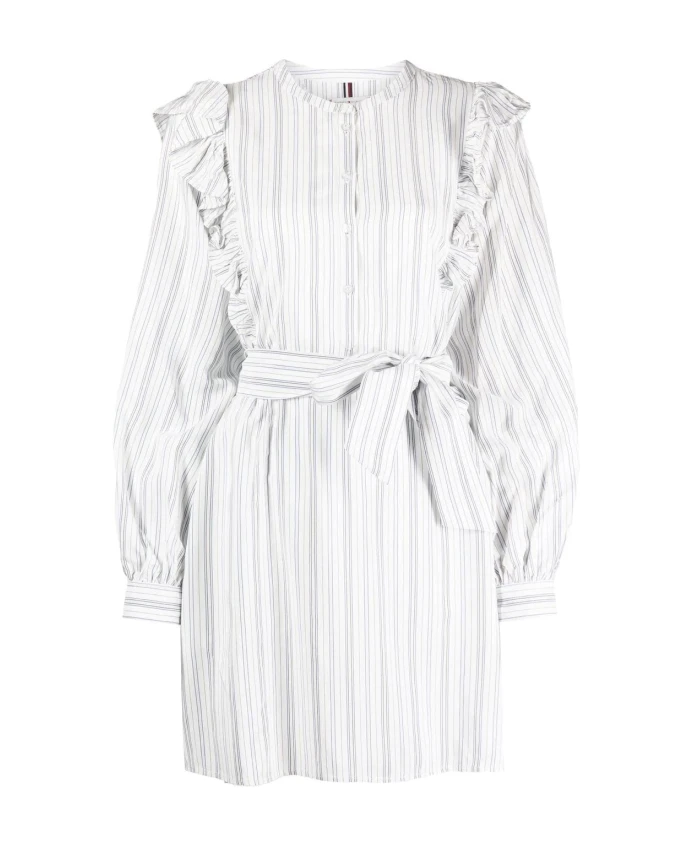 Платье миди в разноцветную полоску с рюшами Tommy Hilfiger, мультиколор
Платье миди в разноцветную полоску с рюшами Tommy Hilfiger, мультиколор