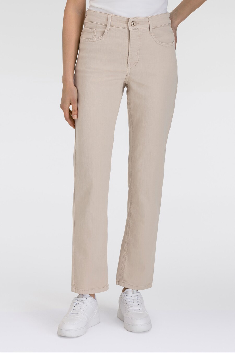 Джинсы свободного кроя MAC Stella, светло-бежевый 
Джинсы свободного кроя MAC Stella, светло-бежевый