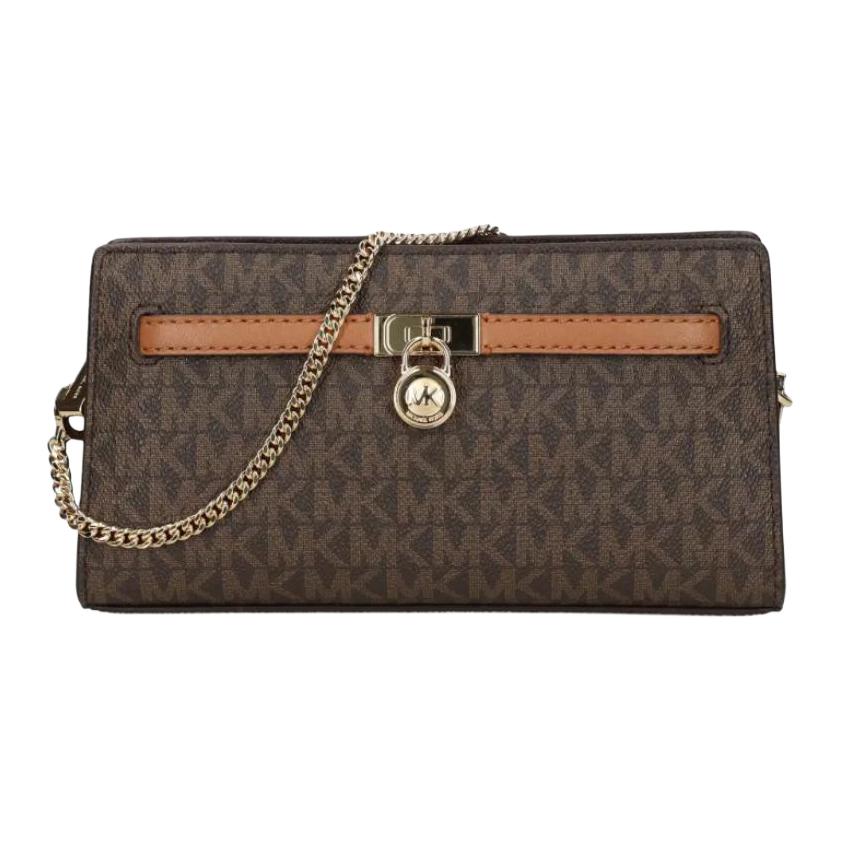 MICHAEL KORS Кожаная сумка Хэмилтон с замком портативная через плечо миниатюрная женская коричневая
MICHAEL KORS Кожаная сумка Хэмилтон с замком портативная через плечо миниатюрная женская коричневая