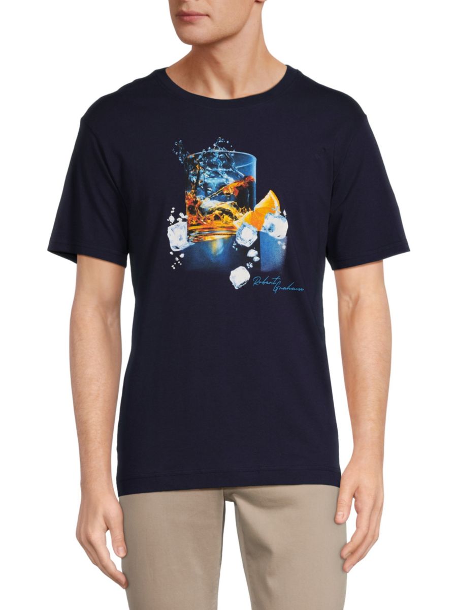 Футболка с рисунком Пита Robert Graham, темно-синий
Футболка с рисунком Пита Robert Graham, темно-синий