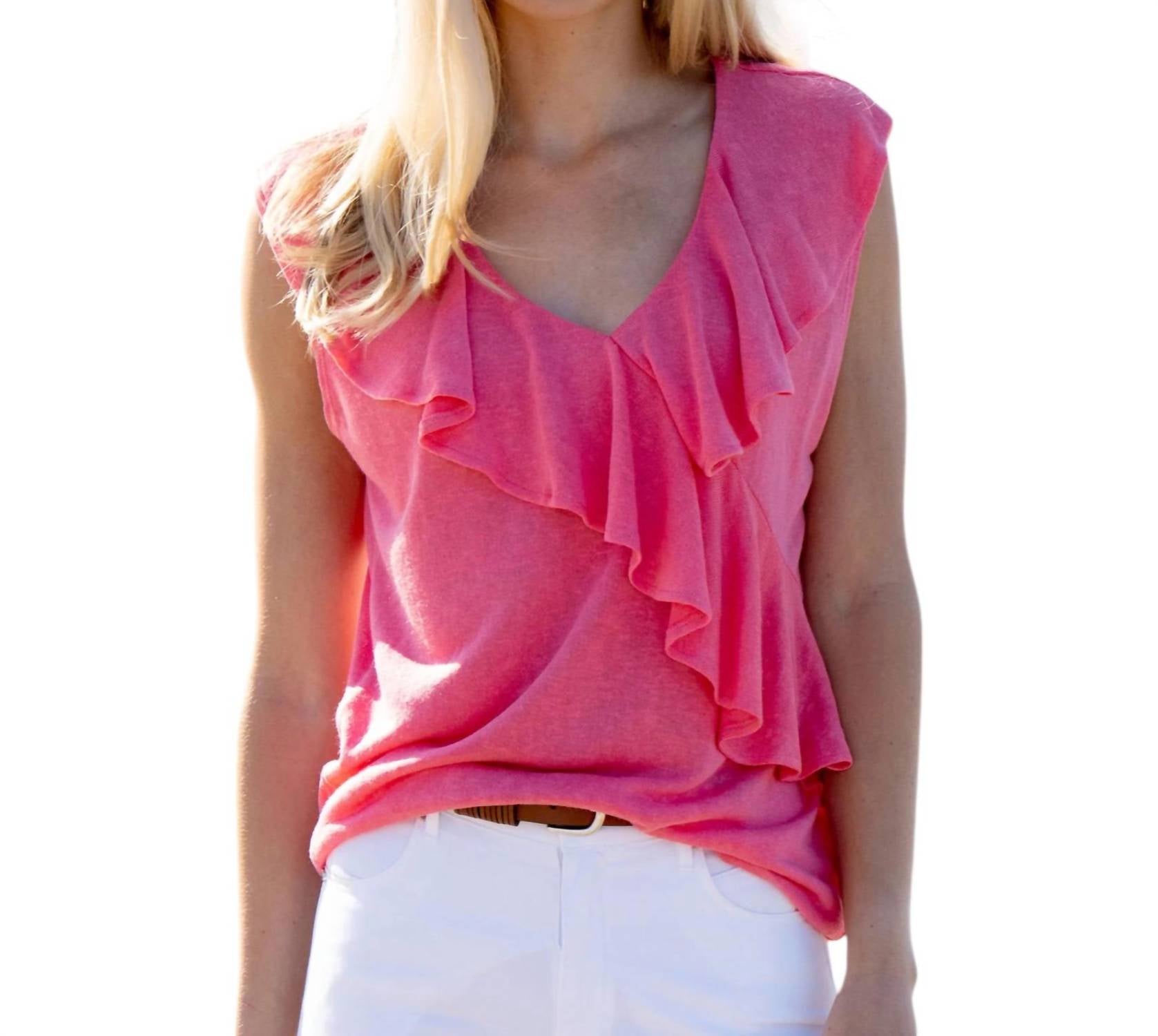 Женский топ розового цвета MARBLE
Женский топ розового цвета MARBLE