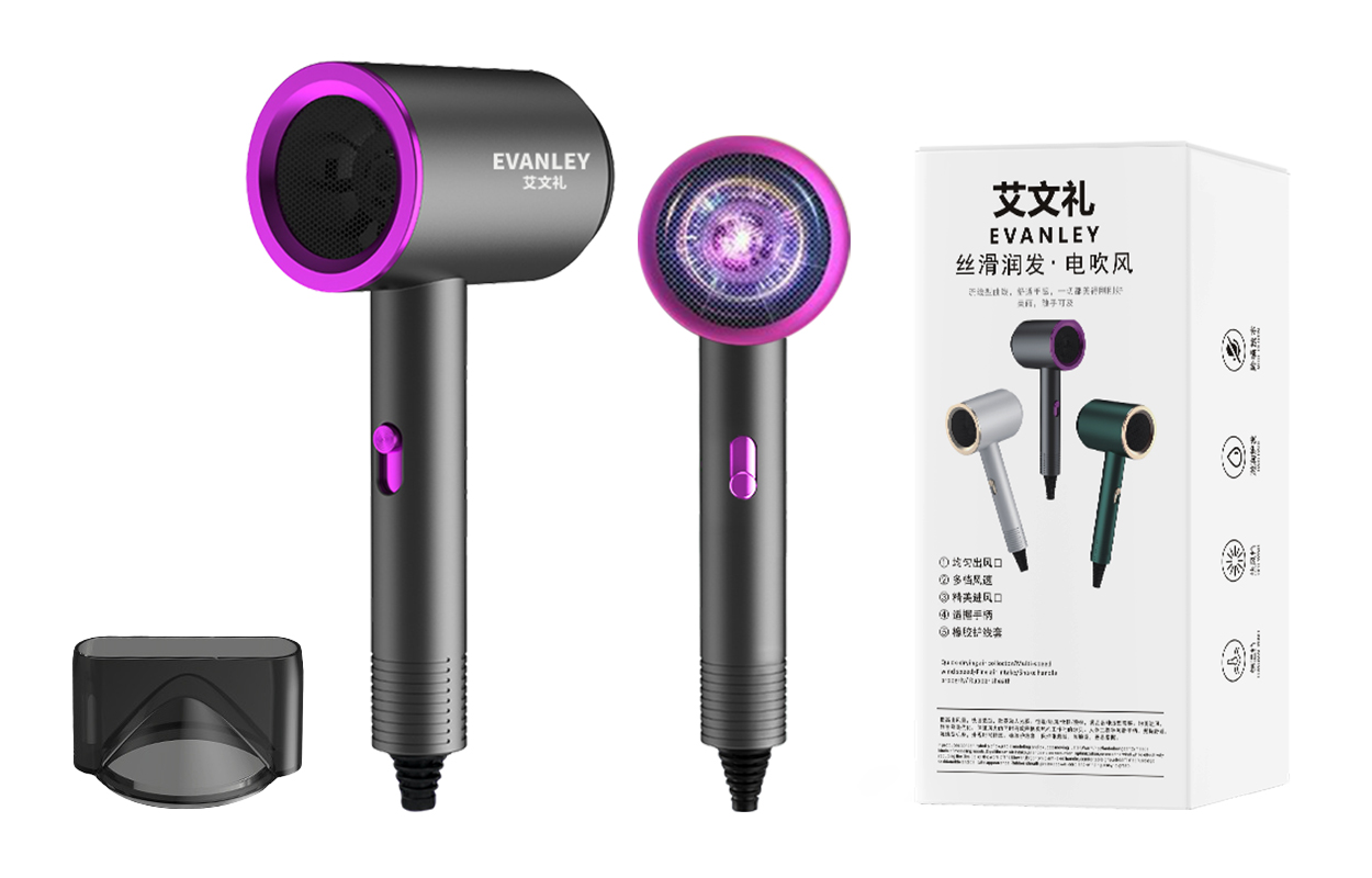 Фен для волос Avonlee, Purple Gray
Фен для волос Avonlee, Purple Gray