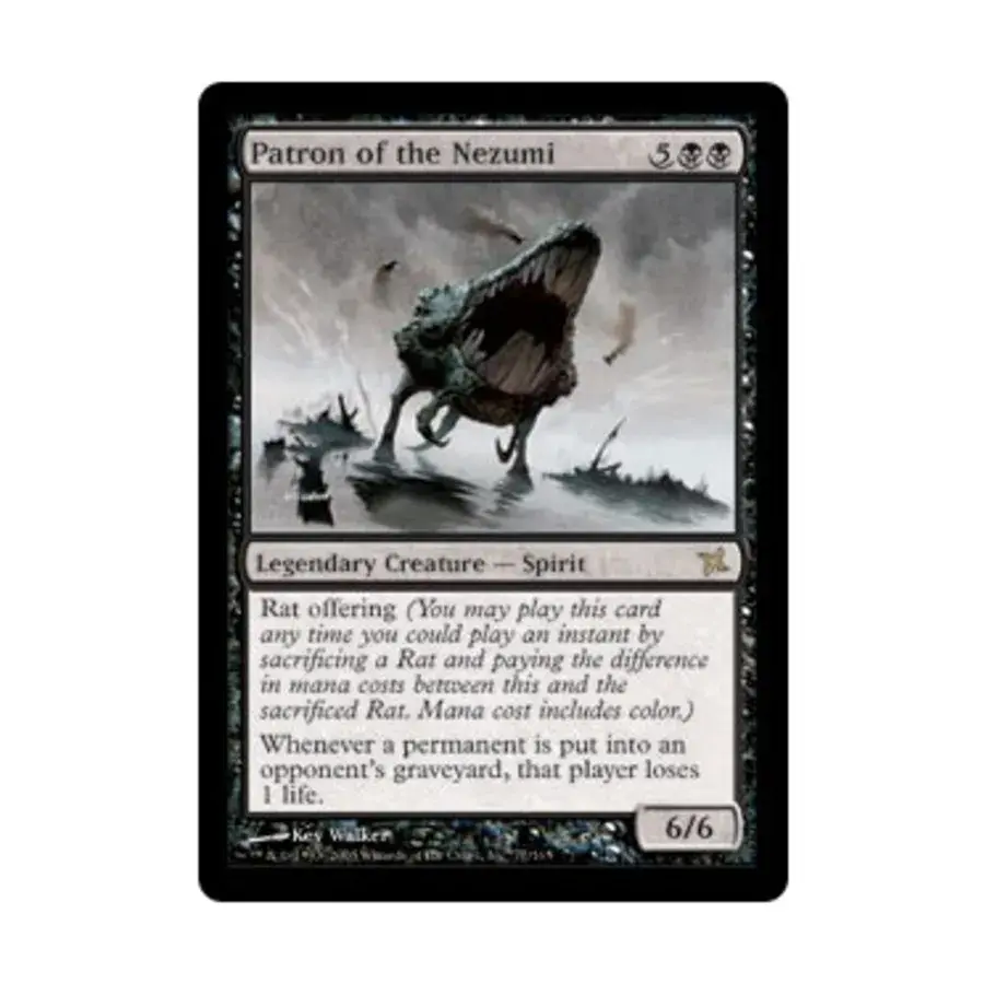 CCG Покровитель Нэдзуми ( клавиша R), MTG - Betrayers of Kamigawa
CCG Покровитель Нэдзуми ( клавиша R), MTG - Betrayers of Kamigawa