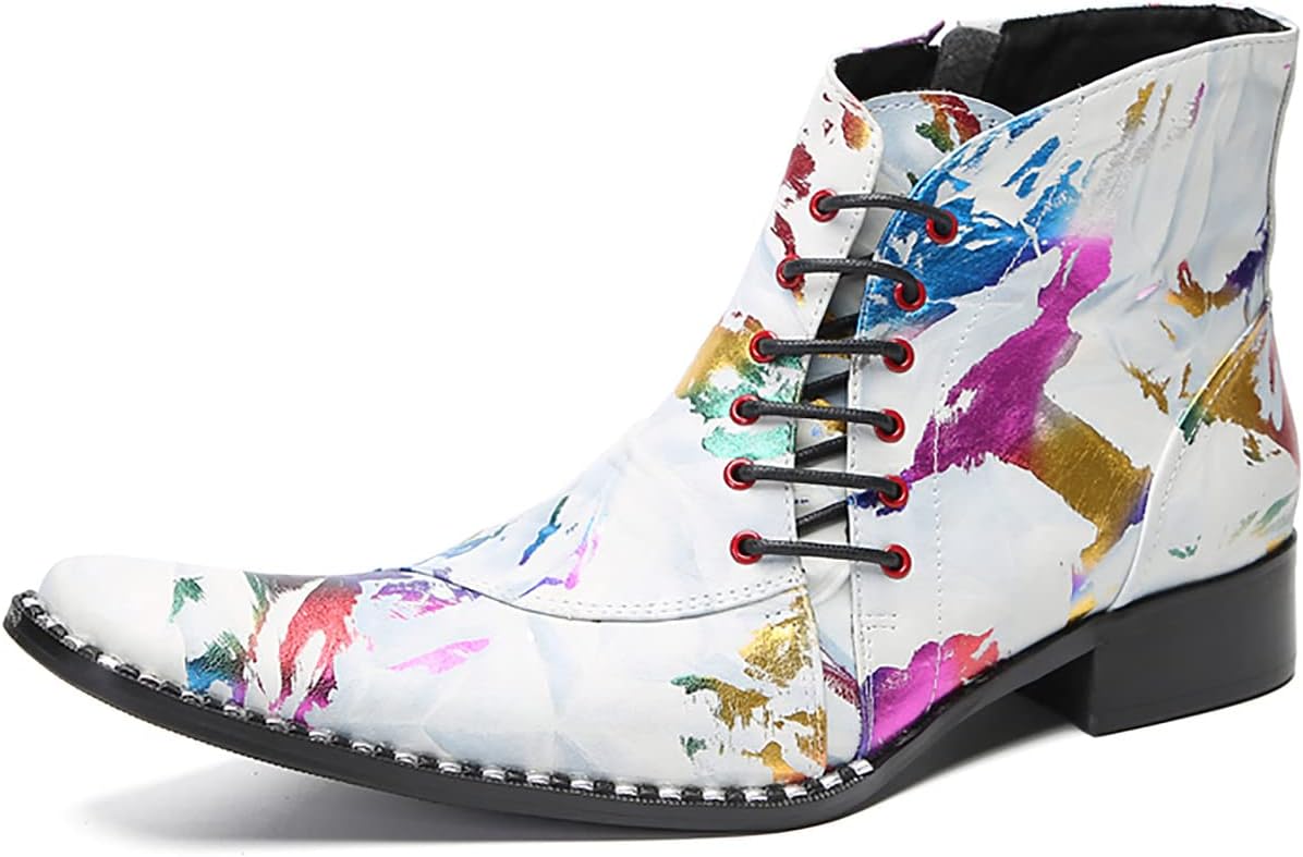 Мужские оксфорды Santimon, повседневные ботинки из натуральной кожи, ковбойские ботинки, шнуровка, молния сбоку, челси, модные ботинки для выпускного, свадьбы, смокинга, вечеринки, диско, бального танца, с граффити, ботинки до щиколотки для мужч...
Мужские оксфорды Santimon, повседневные ботинки из натуральной кожи, ковбойские ботинки, шнуровка, молния сбоку, челси, модные ботинки для выпускного, свадьбы, смокинга, вечеринки, диско, бального танца, с граффити, ботинки до щиколотки для мужч...