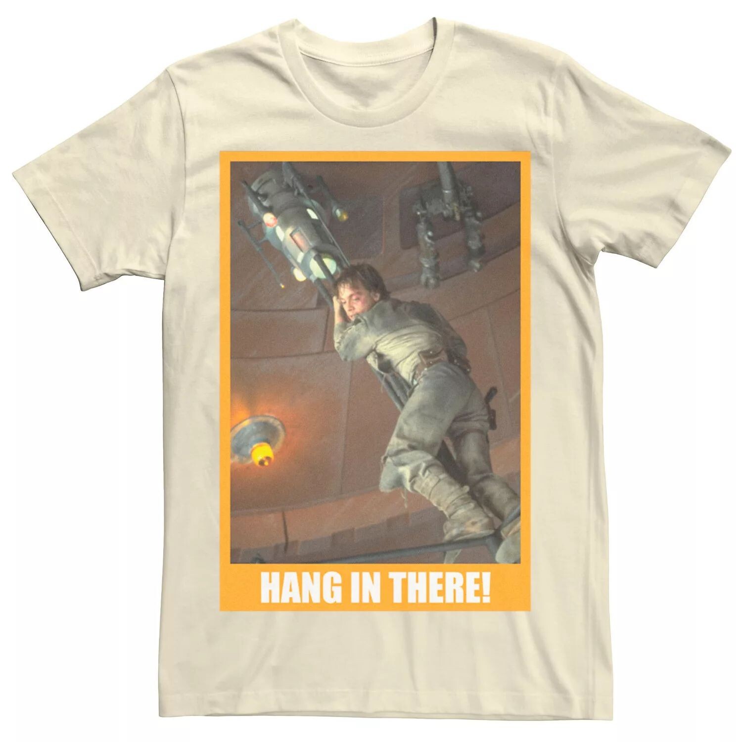 Мужской костюм Люка Скайуокера, держись! Футболка с плакатом Star Wars
Мужской костюм Люка Скайуокера, держись! Футболка с плакатом Star Wars