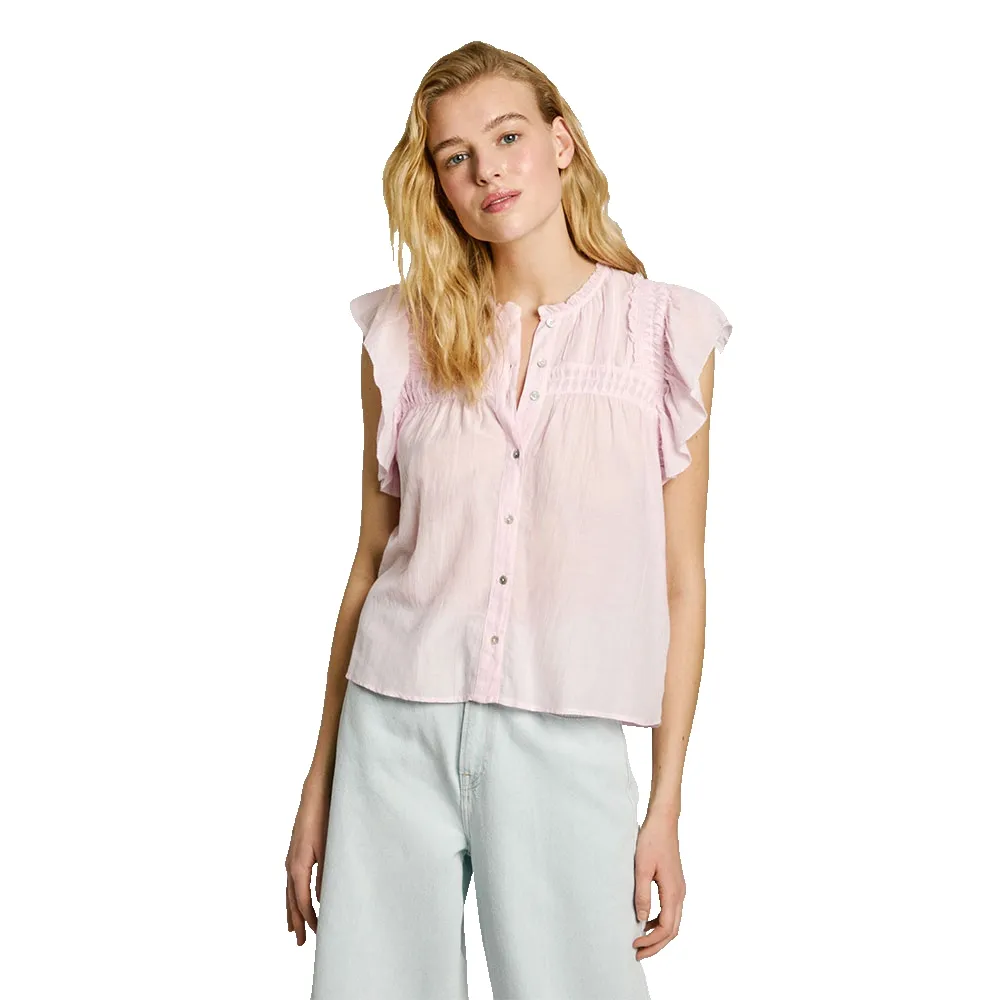 Рубашка с коротким рукавом Pepe Jeans Diallo, розовый
Рубашка с коротким рукавом Pepe Jeans Diallo, розовый