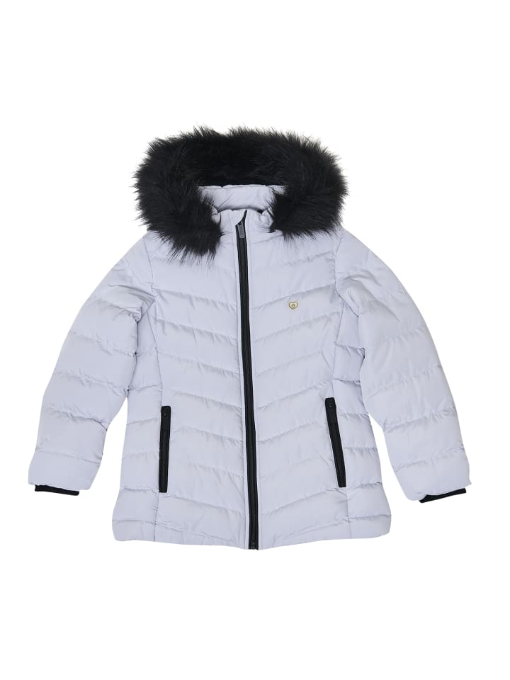 Утепленная куртка для девочек с капюшоном, серого цвета KOROSHI
Утепленная куртка для девочек с капюшоном, серого цвета KOROSHI