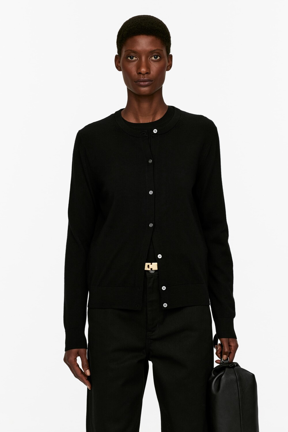 Кардиган из шерсти мериноса Arket, черный
Кардиган из шерсти мериноса Arket, черный