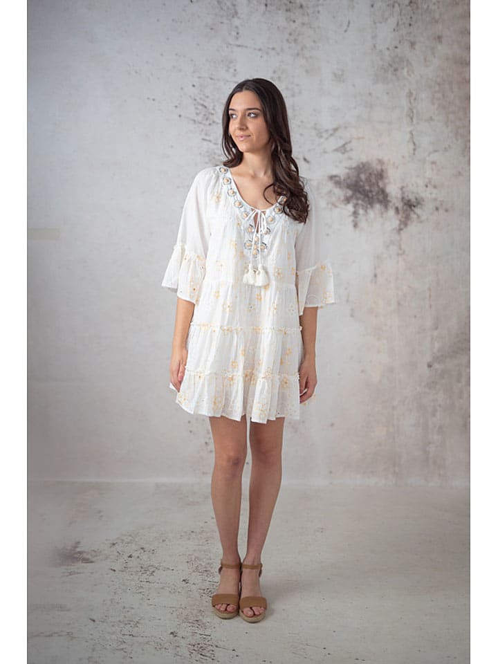 Платье до колена Lula Natura, белый
Платье до колена Lula Natura, белый