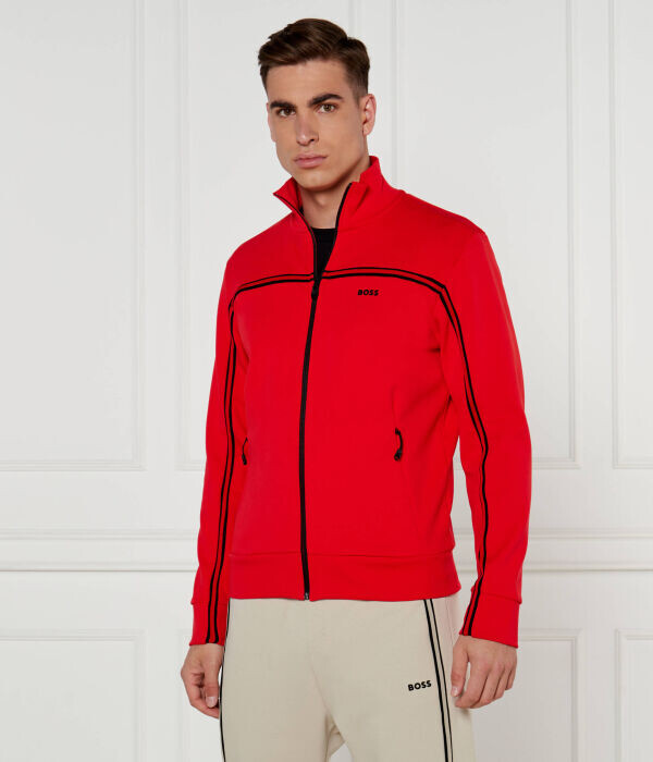 Толстовка мужская Boss Green на молнии с контрастными деталями, красный
Толстовка мужская Boss Green на молнии с контрастными деталями, красный